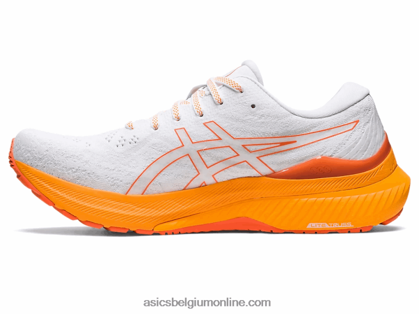 gel-kayano 29 V6HXR2330 wit/nova oranje Asics