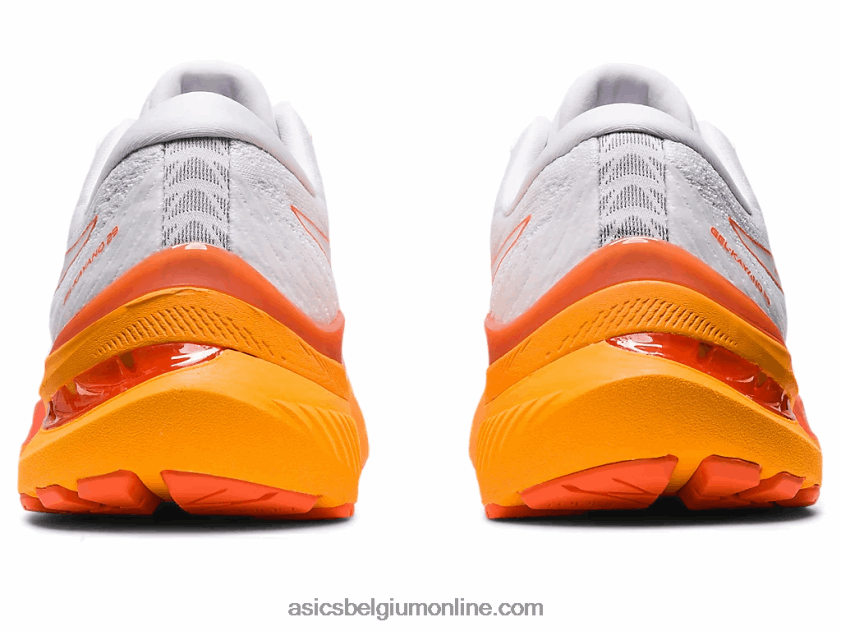 gel-kayano 29 V6HXR2330 wit/nova oranje Asics