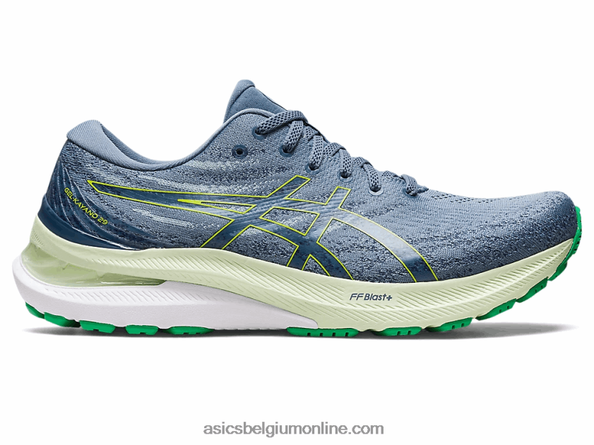 gel-kayano 29 V6HXR2380 staalblauw/limoenschil Asics