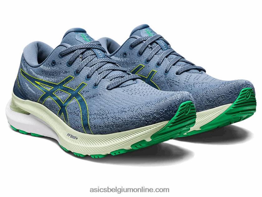 gel-kayano 29 V6HXR2380 staalblauw/limoenschil Asics