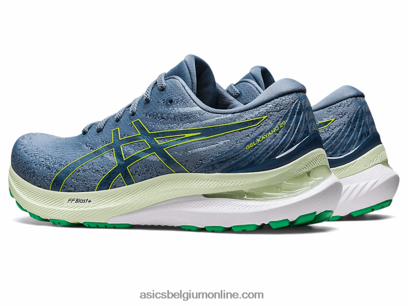 gel-kayano 29 V6HXR2380 staalblauw/limoenschil Asics