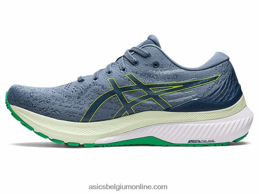gel-kayano 29 V6HXR2380 staalblauw/limoenschil Asics
