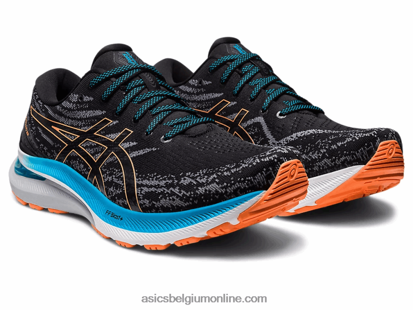 gel-kayano 29 V6HXR2397 zwart/zon perzik Asics