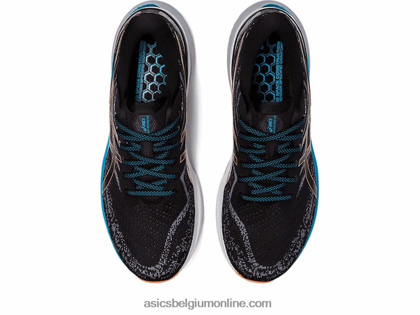 gel-kayano 29 V6HXR2397 zwart/zon perzik Asics