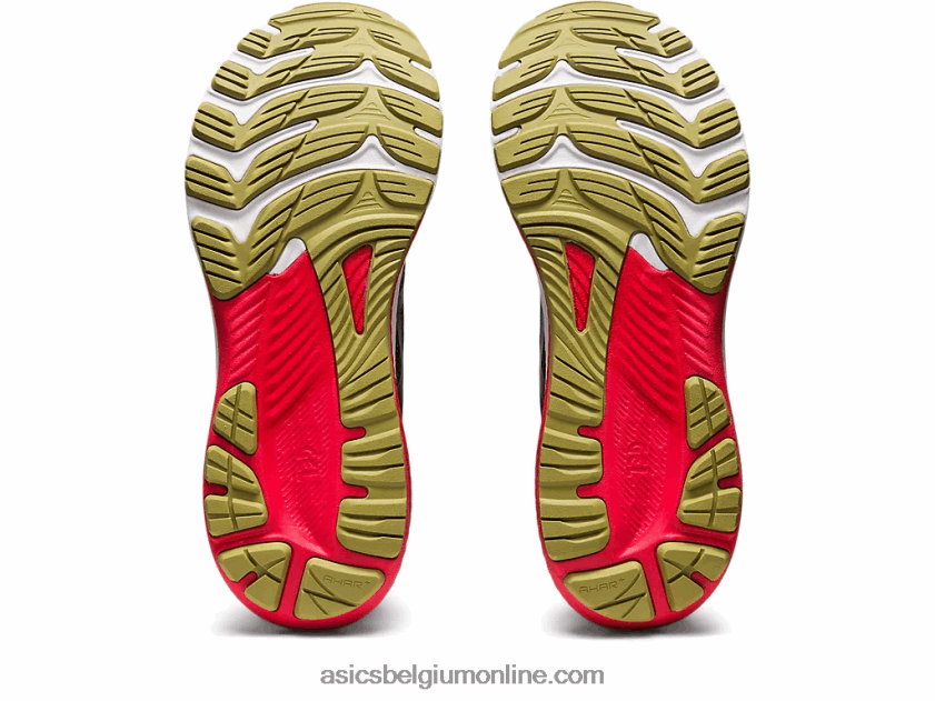 gel-kayano 29 V6HXR2431 zwart/elektrisch rood Asics