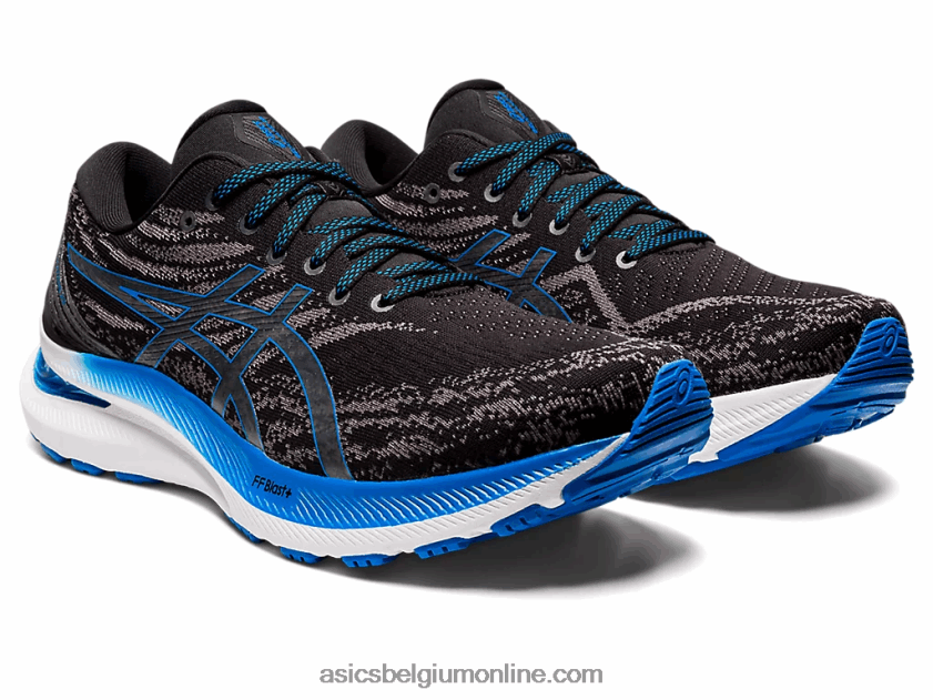 gel-kayano 29 V6HXR2930 zwart/elektrisch blauw Asics