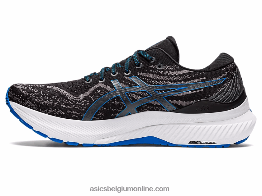 gel-kayano 29 V6HXR2930 zwart/elektrisch blauw Asics