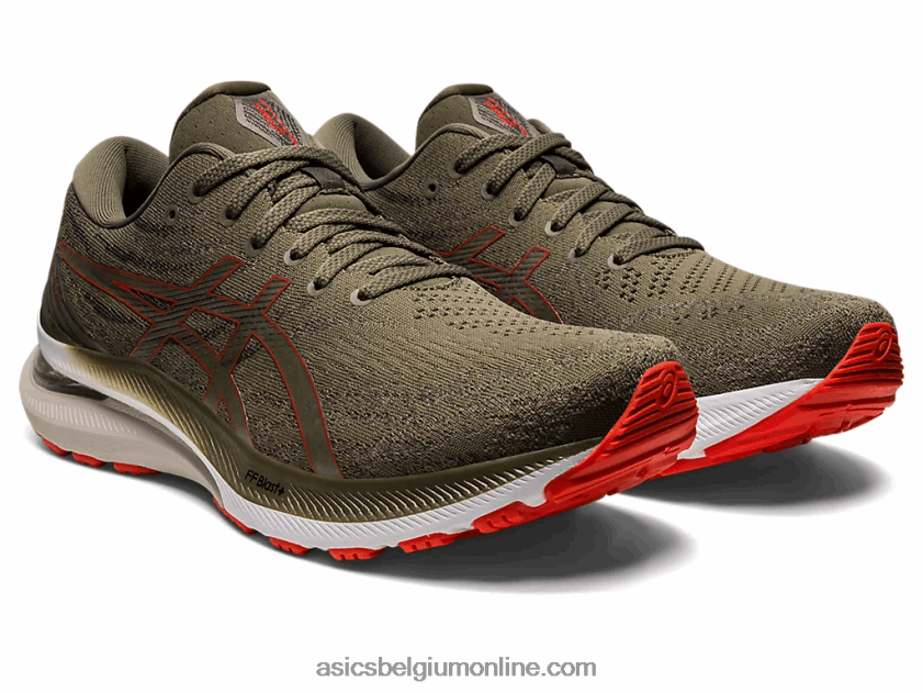 gel-kayano 29 V6HXR2945 mantelgroen/cherrytomaat Asics