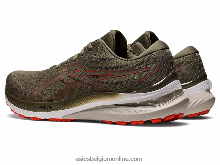 gel-kayano 29 V6HXR2945 mantelgroen/cherrytomaat Asics