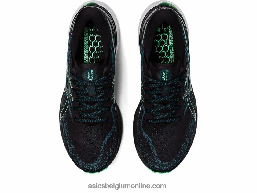 gel-kayano 29 V6HXR2982 zwart/nieuw blad Asics