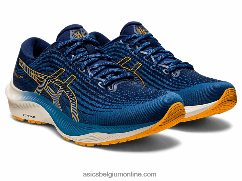gel-kayano lite 3 V6HXR2796 azuurblauw/barnsteen Asics