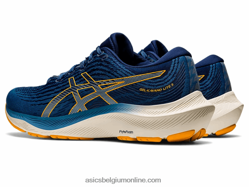 gel-kayano lite 3 V6HXR2796 azuurblauw/barnsteen Asics