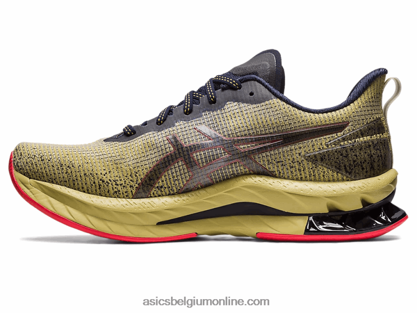 gel-kinsei blast le 2 V6HXR2498 olijfolie/elektrisch rood Asics