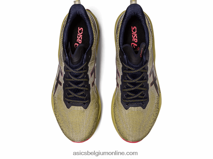 gel-kinsei blast le 2 V6HXR2498 olijfolie/elektrisch rood Asics