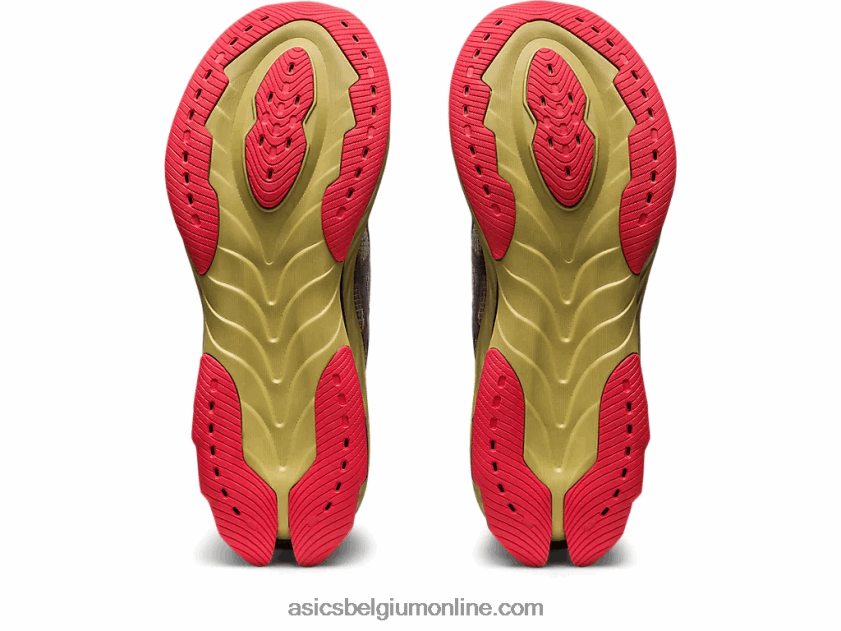 gel-kinsei blast le 2 V6HXR2498 olijfolie/elektrisch rood Asics