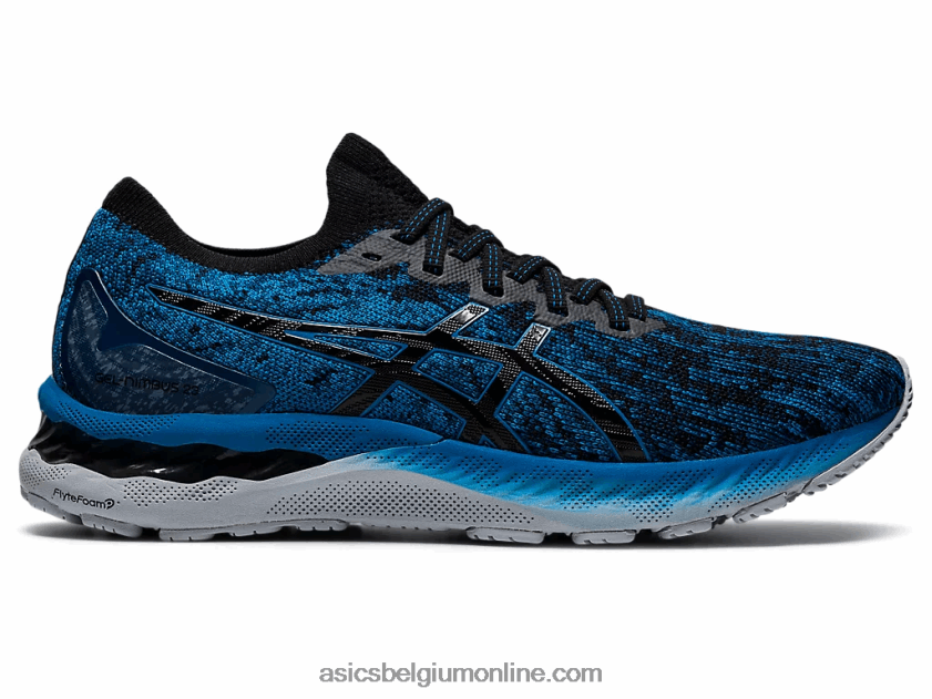gel-nimbus 23 gebreid V6HXR21895 herboren blauw/zwart Asics