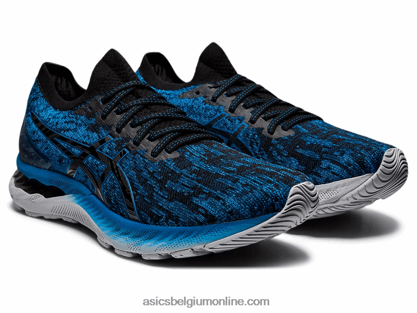 gel-nimbus 23 gebreid V6HXR21895 herboren blauw/zwart Asics