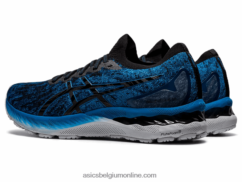 gel-nimbus 23 gebreid V6HXR21895 herboren blauw/zwart Asics