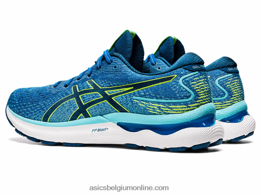 gel-nimbus 24 extra breed V6HXR21521 meer drive/hazard groen Asics