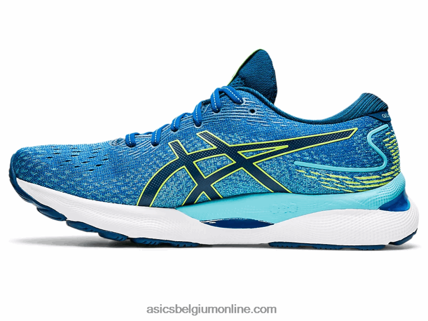 gel-nimbus 24 extra breed V6HXR21521 meer drive/hazard groen Asics