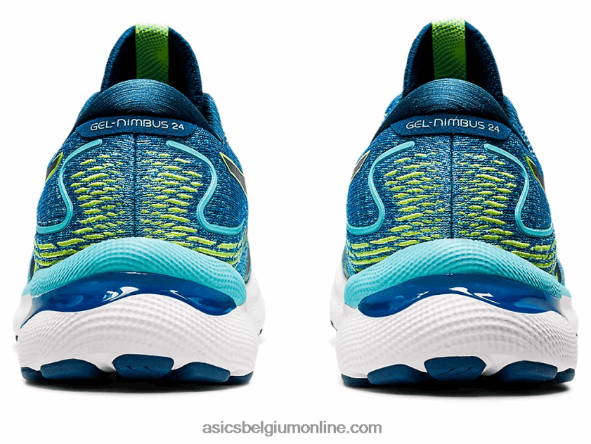 gel-nimbus 24 extra breed V6HXR21521 meer drive/hazard groen Asics