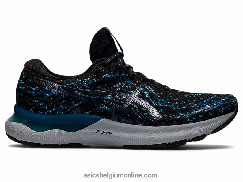 gel-nimbus 24 mk V6HXR21193 zwart/makoblauw Asics
