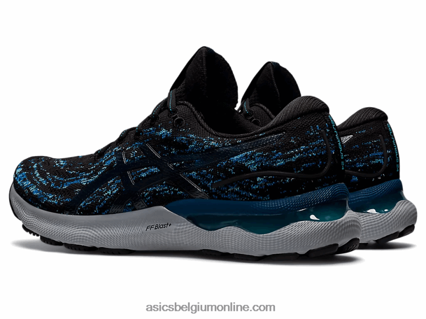 gel-nimbus 24 mk V6HXR21193 zwart/makoblauw Asics