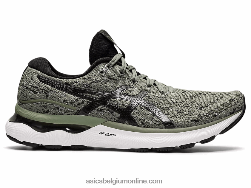 gel-nimbus 24 mk V6HXR21205 korstmos groen/zwart Asics