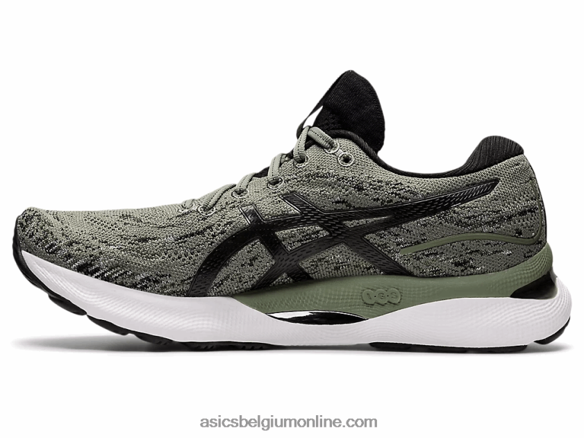 gel-nimbus 24 mk V6HXR21205 korstmos groen/zwart Asics