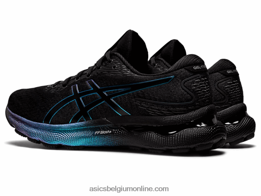 gel-nimbus 24 platina V6HXR2778 zwart Asics
