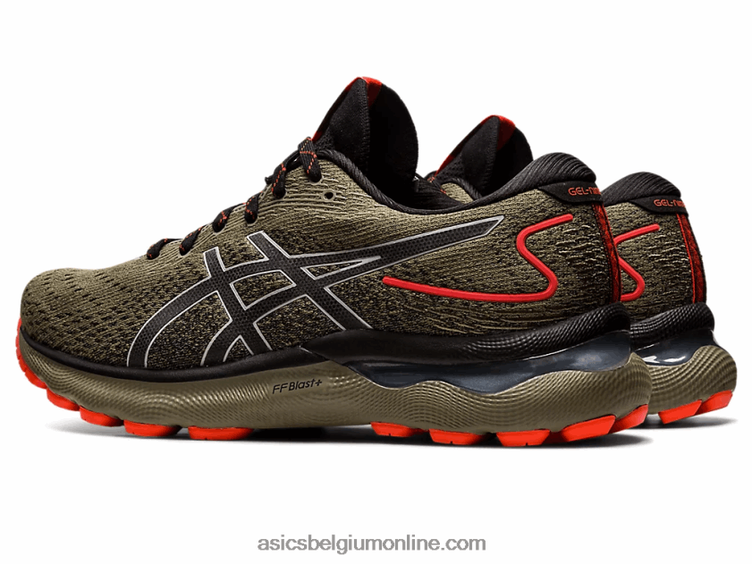 gel-nimbus 24 st V6HXR2788 natuur baden/olijf Asics