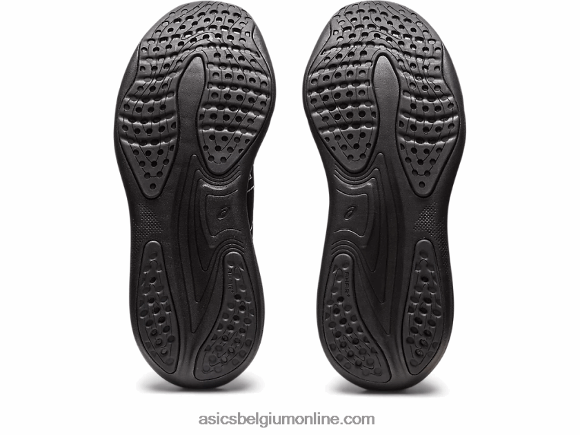 gel-nimbus 25 platina V6HXR2342 zwart/puur zilver Asics