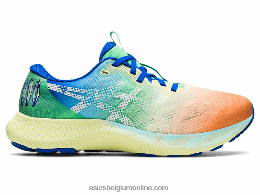 gel-nimbus lite 2 lam V6HXR21942 collega geel/wit Asics