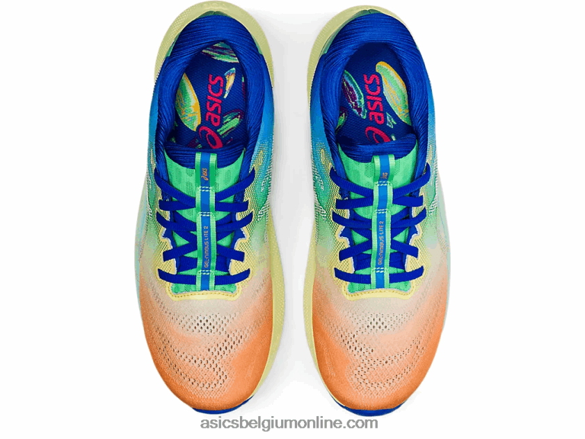 gel-nimbus lite 2 lam V6HXR21942 collega geel/wit Asics