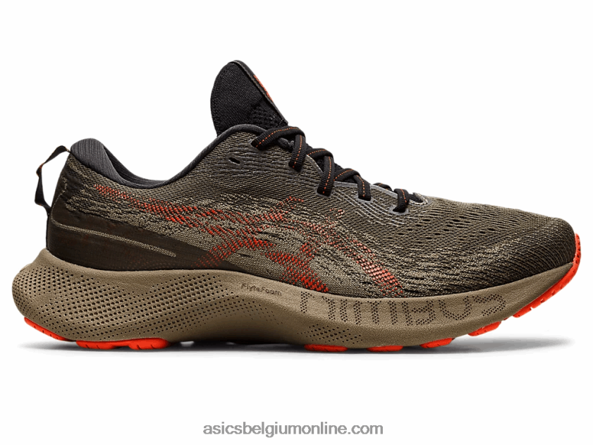 gel-nimbus lite 3 V6HXR21062 mantelgroen/cherrytomaat Asics