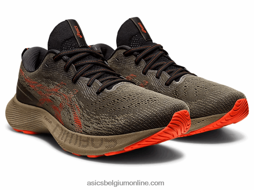 gel-nimbus lite 3 V6HXR21062 mantelgroen/cherrytomaat Asics