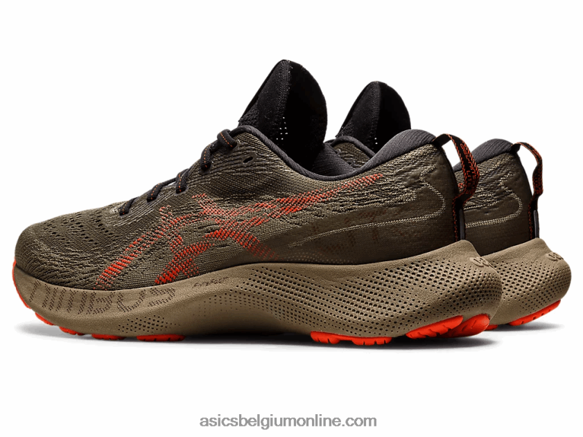 gel-nimbus lite 3 V6HXR21062 mantelgroen/cherrytomaat Asics