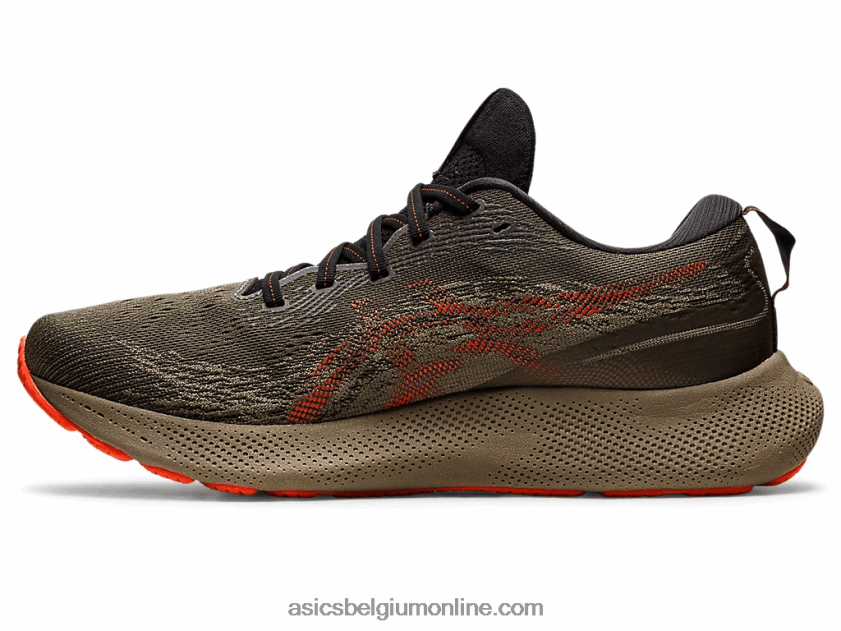 gel-nimbus lite 3 V6HXR21062 mantelgroen/cherrytomaat Asics