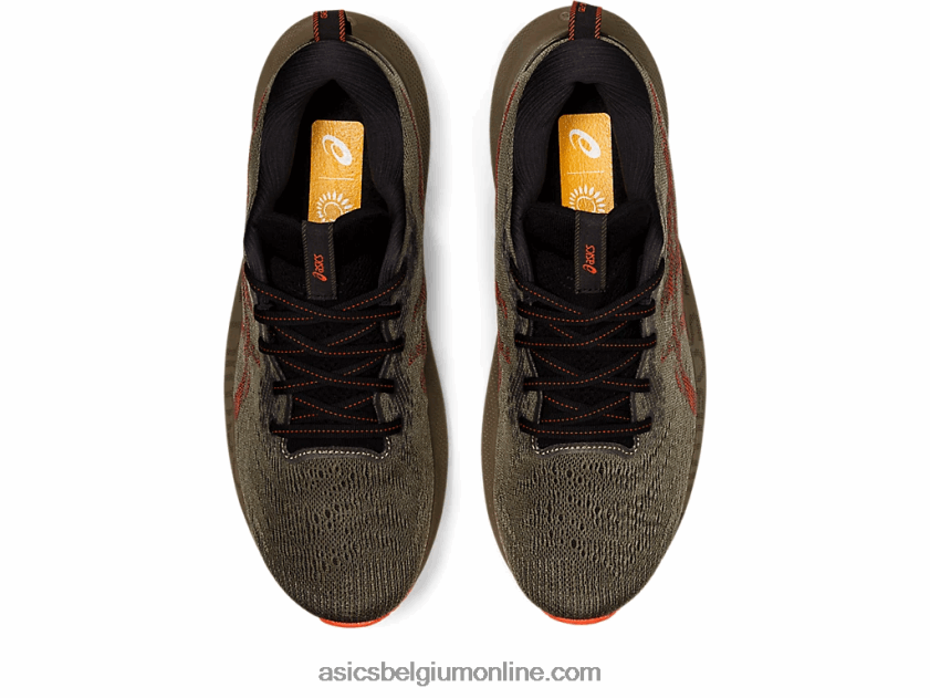 gel-nimbus lite 3 V6HXR21062 mantelgroen/cherrytomaat Asics
