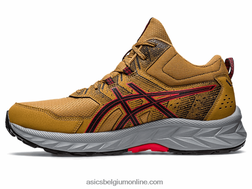 gel-onderneming 9 mt V6HXR2121 tan presidio/elektrisch rood Asics
