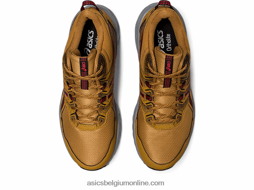 gel-onderneming 9 mt V6HXR2121 tan presidio/elektrisch rood Asics