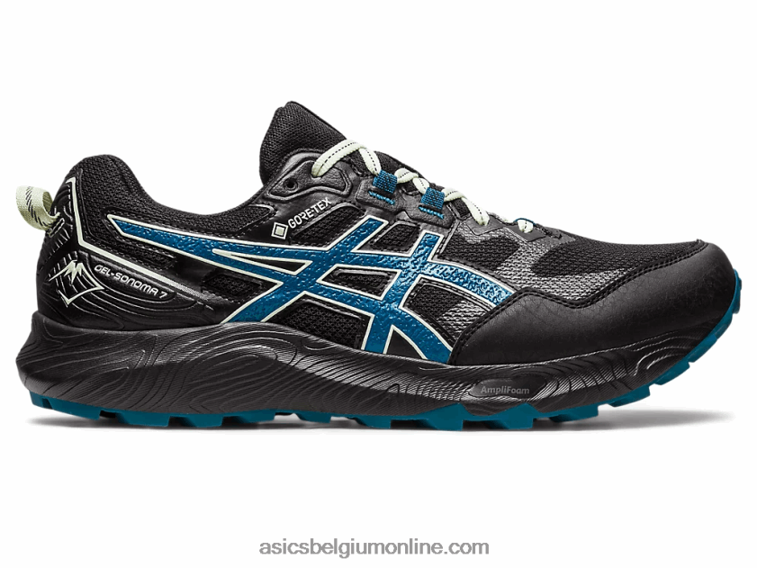 gel sonoma 7 gtx V6HXR2244 zwart/inkt groenblauw Asics