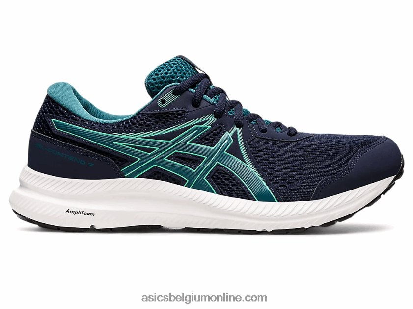 gel strijd 7 V6HXR21915 middernacht/fluwelen grenen Asics