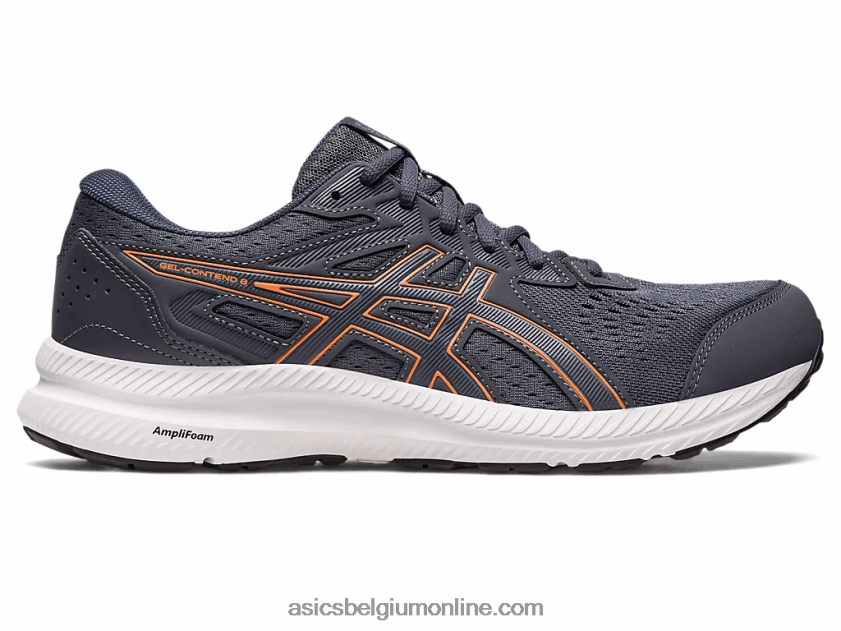 gel strijd 8 V6HXR2404 drager grijs/metropool Asics