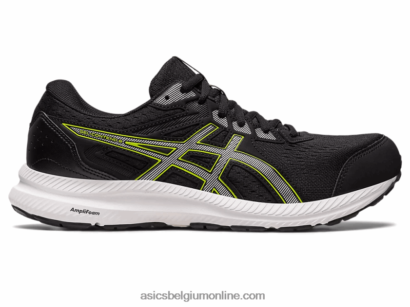 gel strijd 8 V6HXR2458 zwart/puur zilver Asics