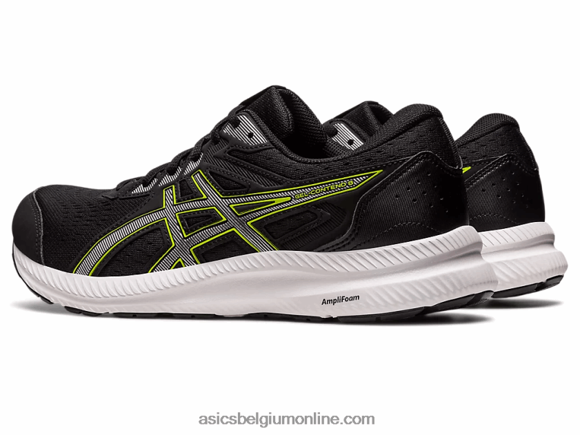 gel strijd 8 V6HXR2458 zwart/puur zilver Asics
