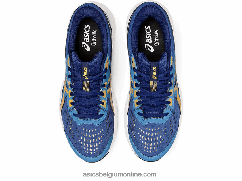gel strijd 8 V6HXR2674 azuurblauw/barnsteen Asics