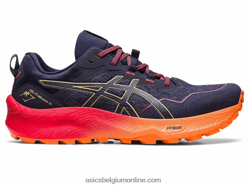 gel-trabuco 11 V6HXR2250 indigoblauw/olijfolie Asics