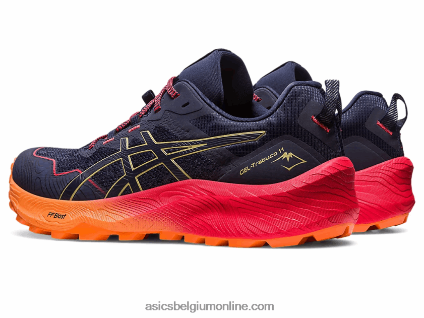 gel-trabuco 11 V6HXR2250 indigoblauw/olijfolie Asics