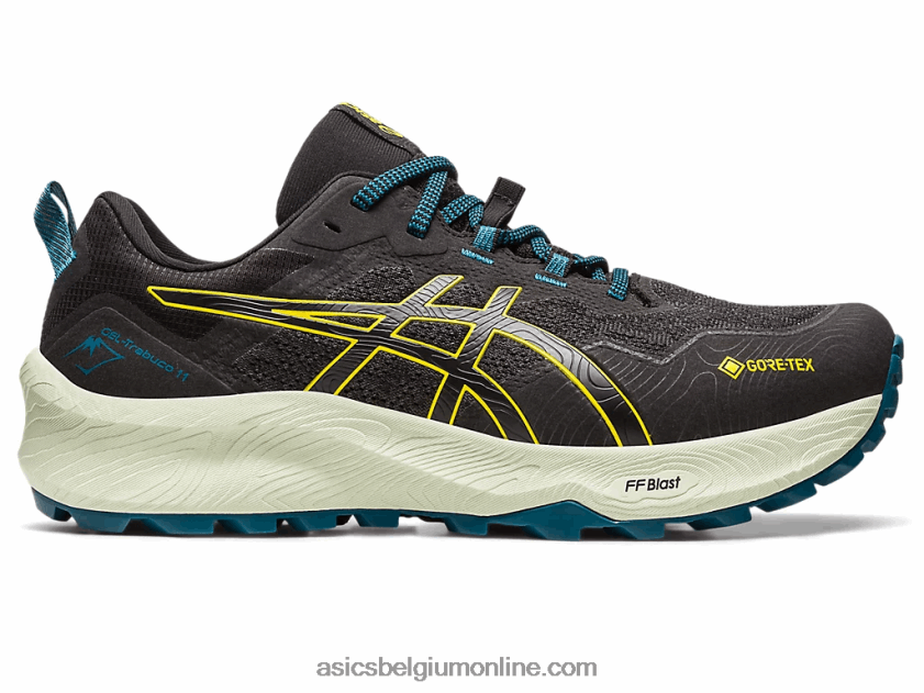 gel-trabuco 11 gtx V6HXR253 zwart/goudgeel Asics